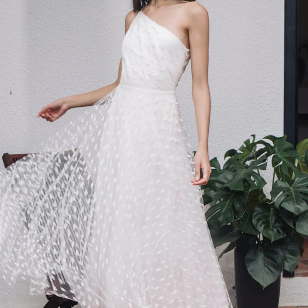 Sau Lee Blanche Dress